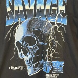 Black and white The Nightmare Before Christmas‎ cotton t-shirt